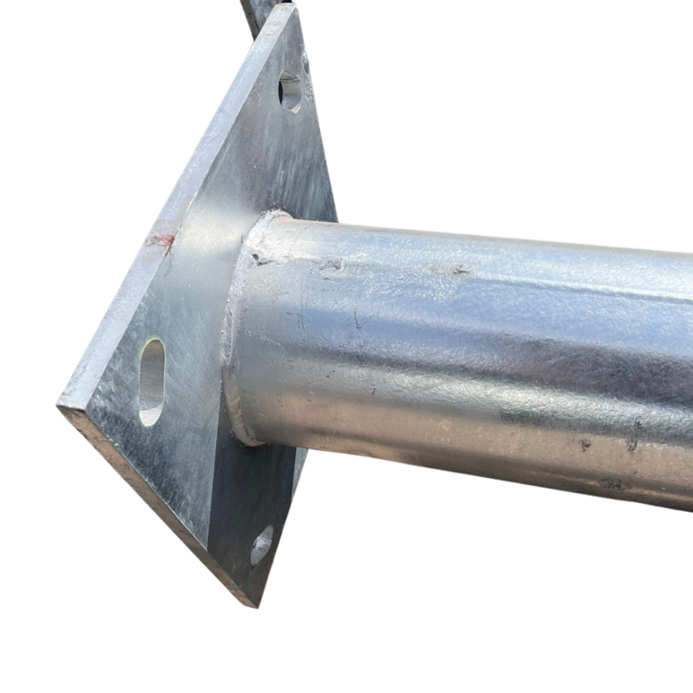 Poste cónico 5 metros galvanizado