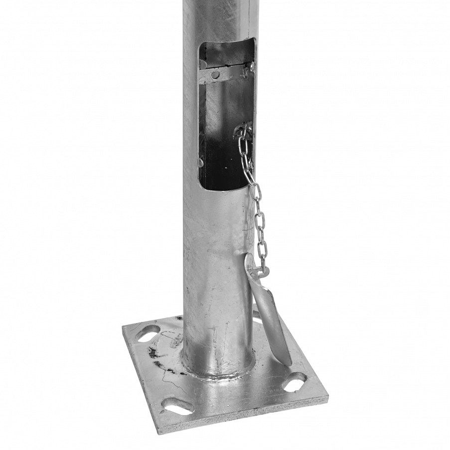 Poste cónico 12 metros galvanizado