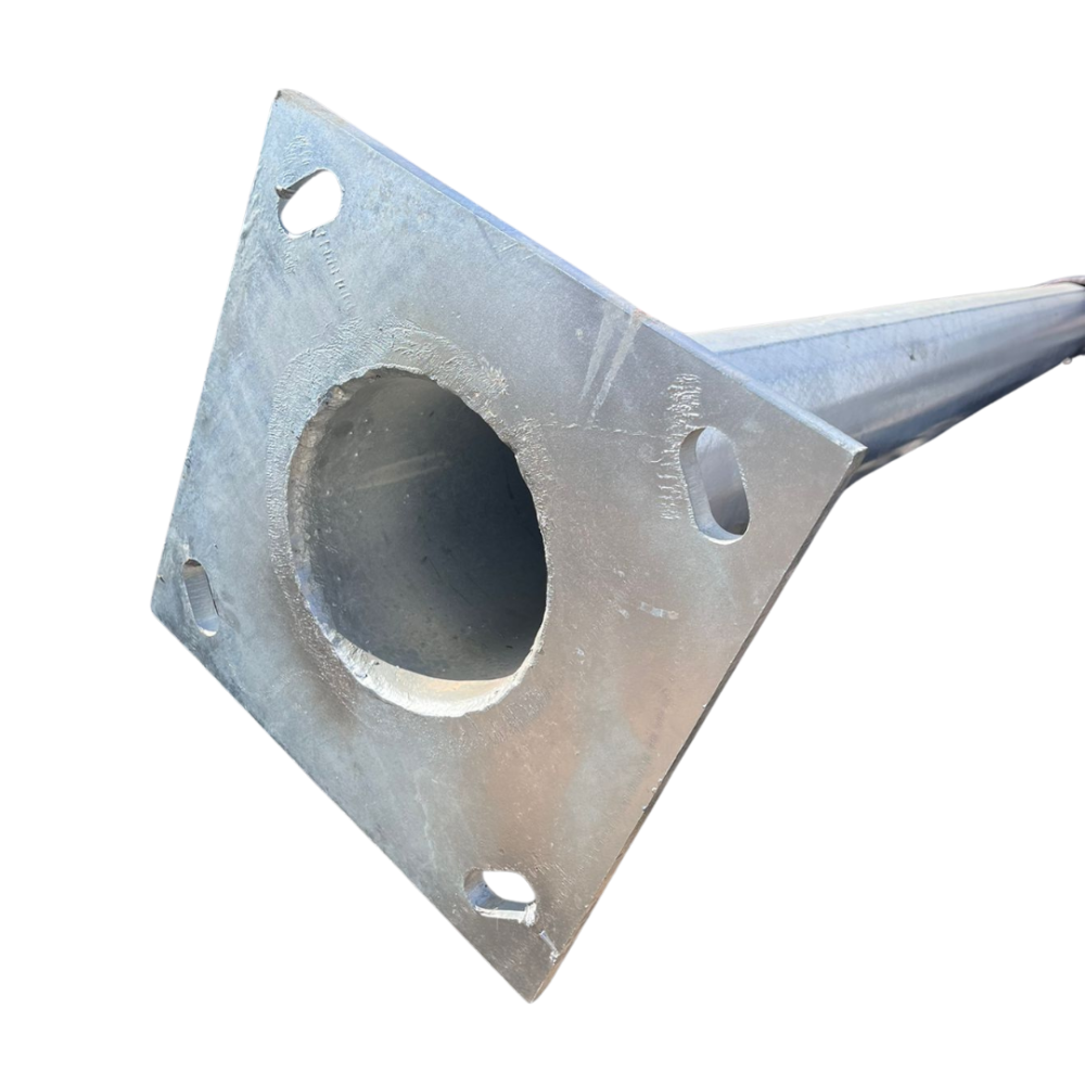 Poste cónico 12 metros galvanizado