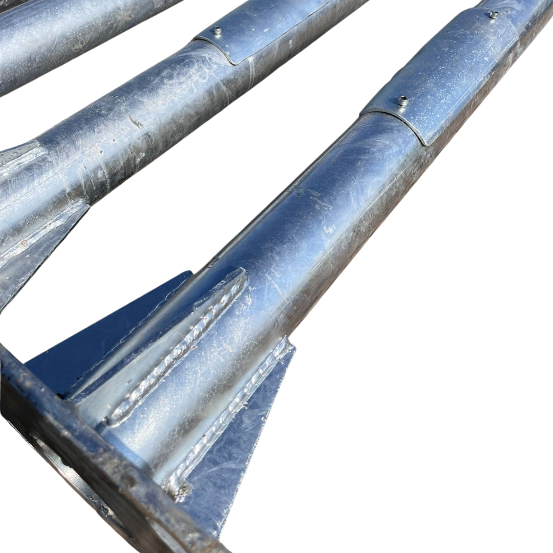 Poste tubular en oferta 4 metros galvanizado - Imagen 3